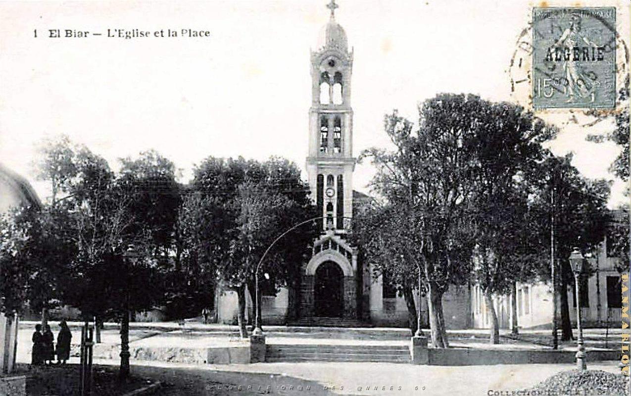 Alger - El-Biar - Eglise et Place - 1925.jpg